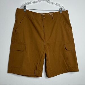 C D Copper Denim Mens Cargo Short Pockets  Zipper  Size 40